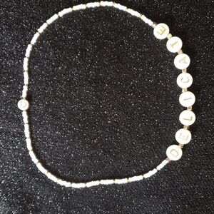 Taylor Swift Delicate Elastic Beaded Necklace Handmade